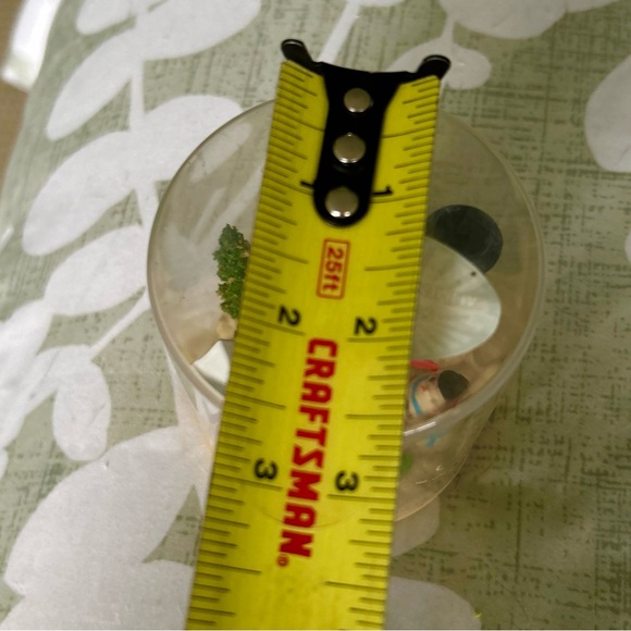 Vintage Encased Winter Snowman With Bird & Lamp Post Festive Decorative Art 3D - Picture 9 of 10